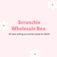 Scrunchie Wholesale Box