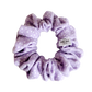 Lilac Spot Scrunchie